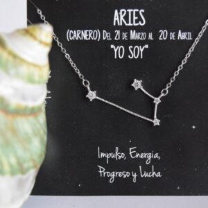 Colgante de Plata Constelación Aries