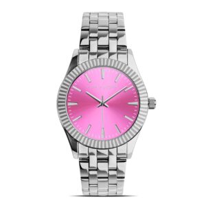 Reloj Mujer Pura Alegría Esfera Rosa