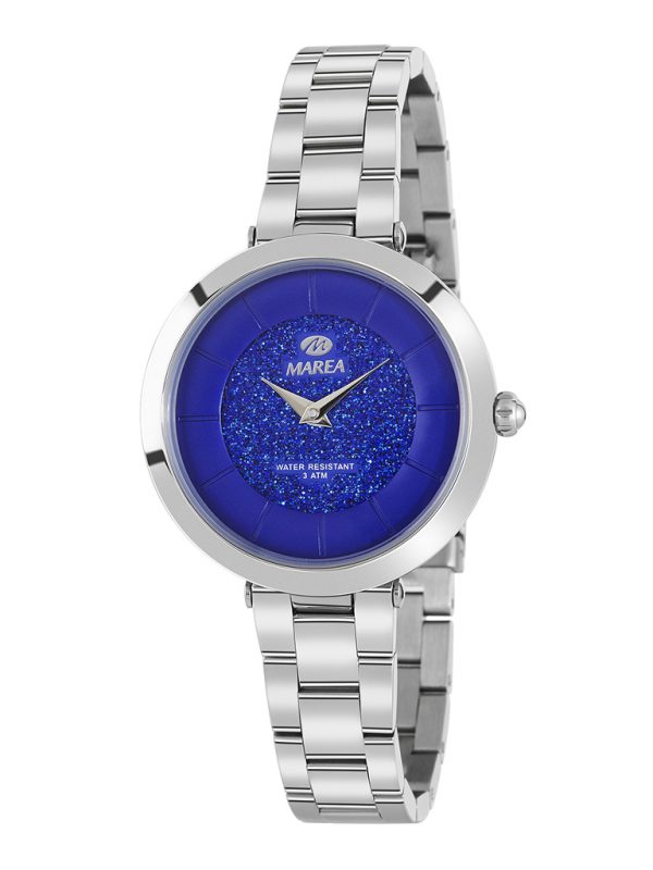 Reloj Marea Metálico esfera Azul
