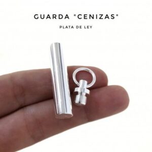 Colgante Guarda Cenizas Plata