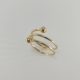 Anillo Oro Amarillo Espiral