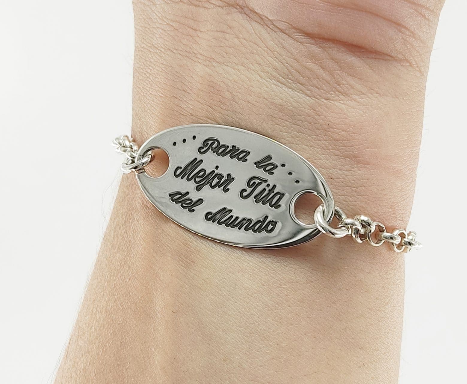 Pulsera Personalizada Para La Mejor Tita Del Mundo Joyería Relojería Paraíso