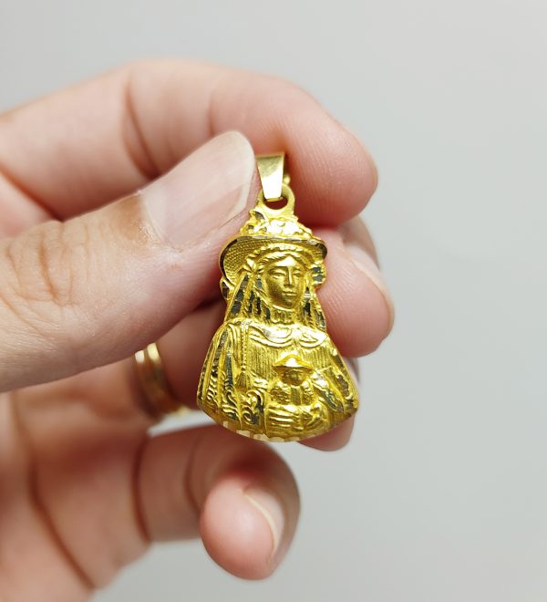 Medalla de Oro Amarillo Virgen del Rocío Pastora
