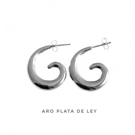 Argollas Plata étnicas
