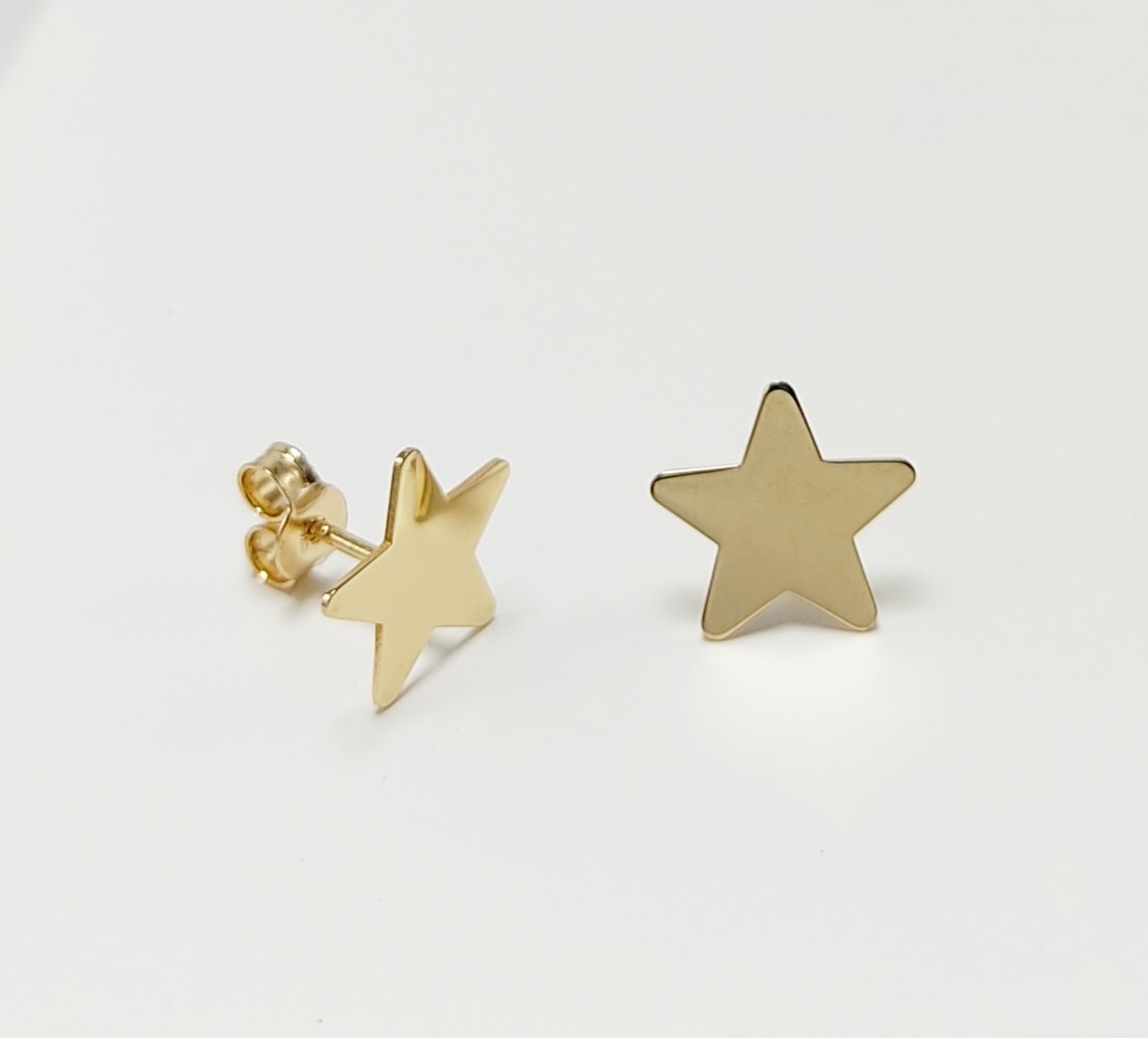 Pendientes Estrella Oro Amarillo Mujer