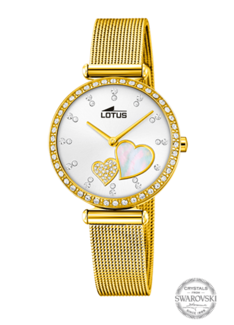 Reloj Lotus Mujer Corazones