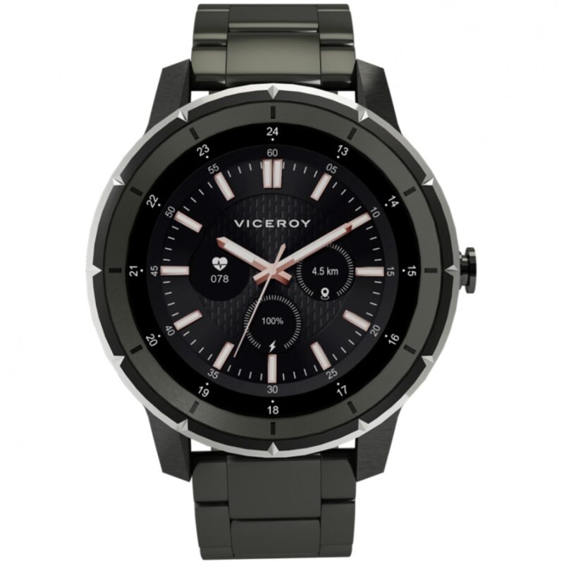 Reloj Negro Viceroy Smart Pro Negro Eslabones