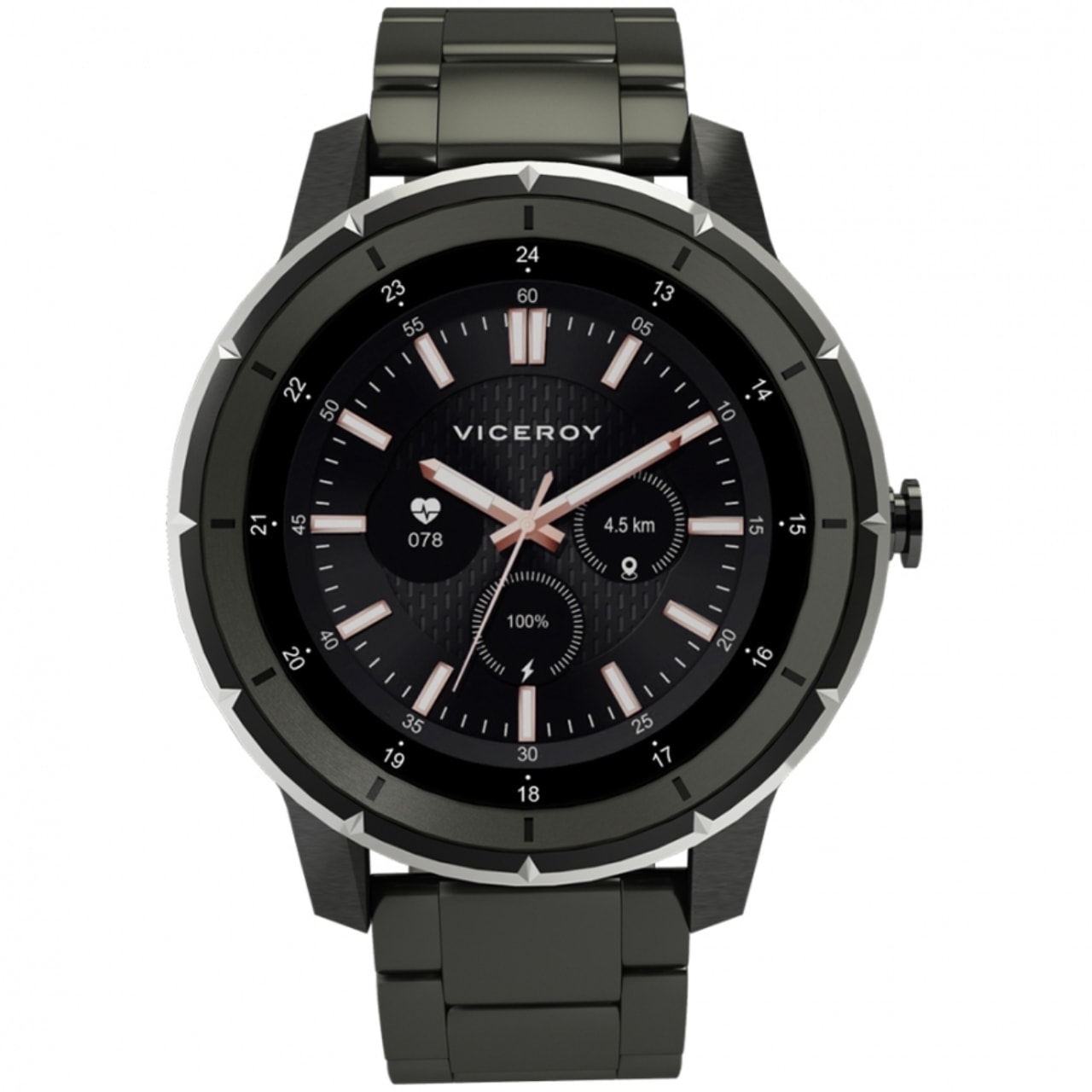 Reloj Negro Viceroy Smart Pro Negro Eslabones