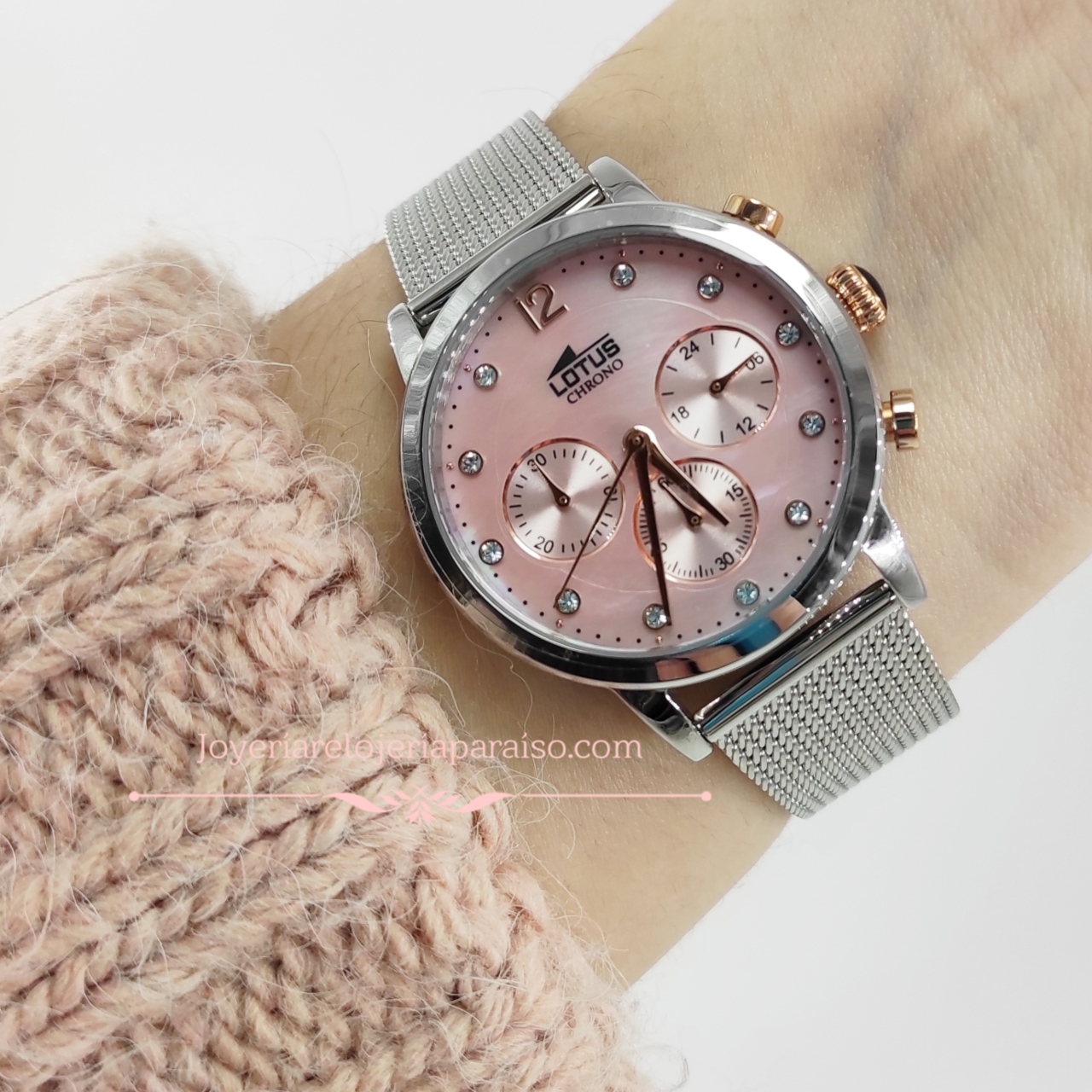Reloj Mujer Rosa - LOTUS