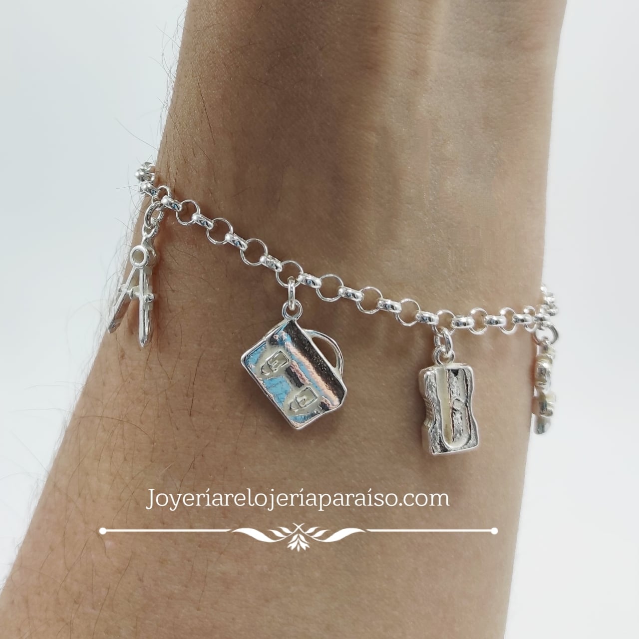 Pulsera Plata Maestra » Pulseras Maestras » Relojería Paraíso