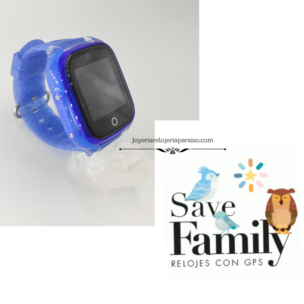 Reloj con GPS Save Family Azul » Joyería Relojería Paraíso