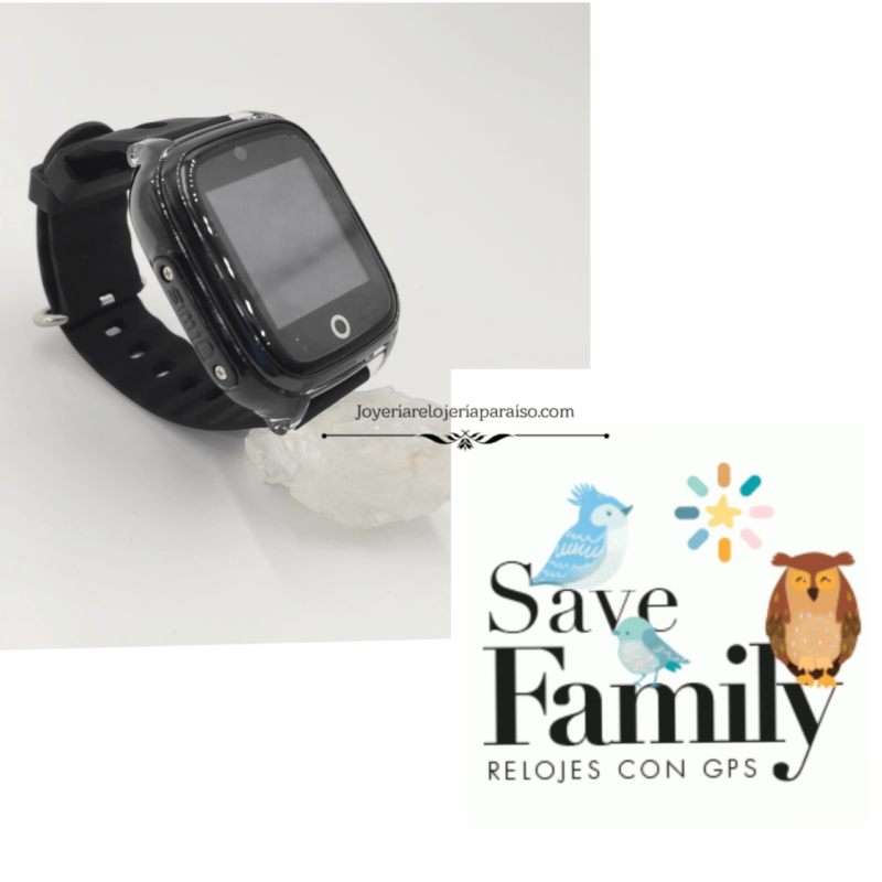 Reloj con GPS Save Family Negro » Joyería Relojería Paraíso