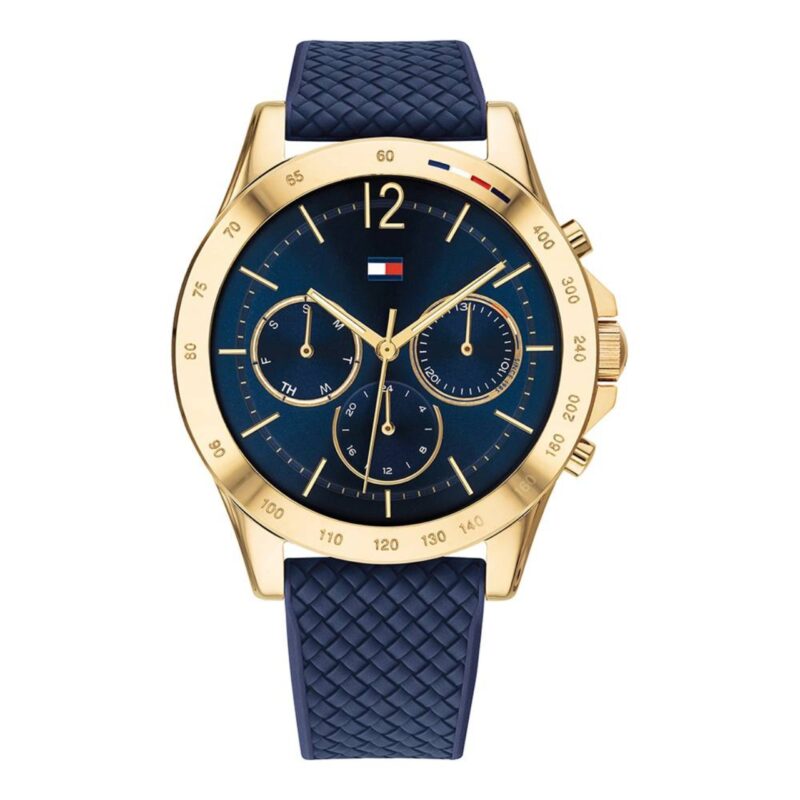 Reloj Mujer Tommy Hilfiger Azul Correa Caucho » Joyería Relojería Paraíso