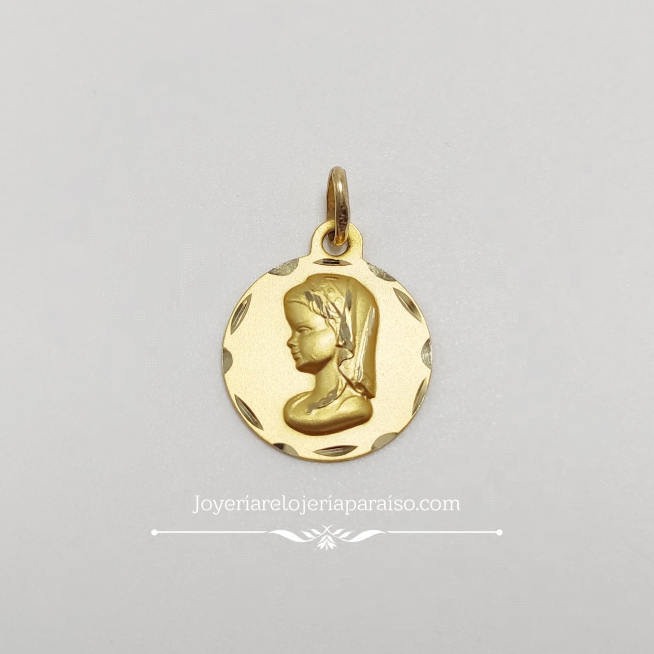 Conjunto Cadena de y Medalla Virgen » Joyería Paraíso