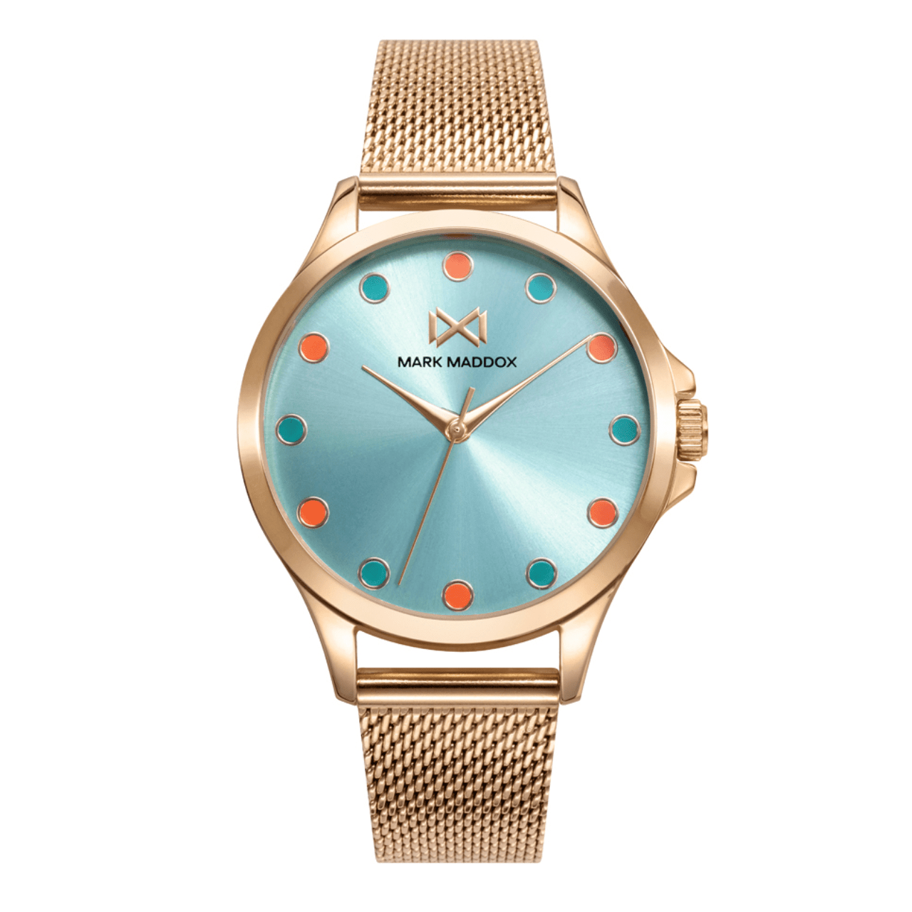 Reloj Mark Maddox Acero Dorado Esfera Verde Joyer a Relojer a
