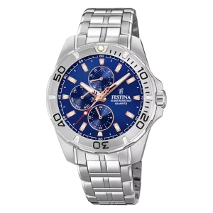 Reloj Festina Hombre Acero esfera azul