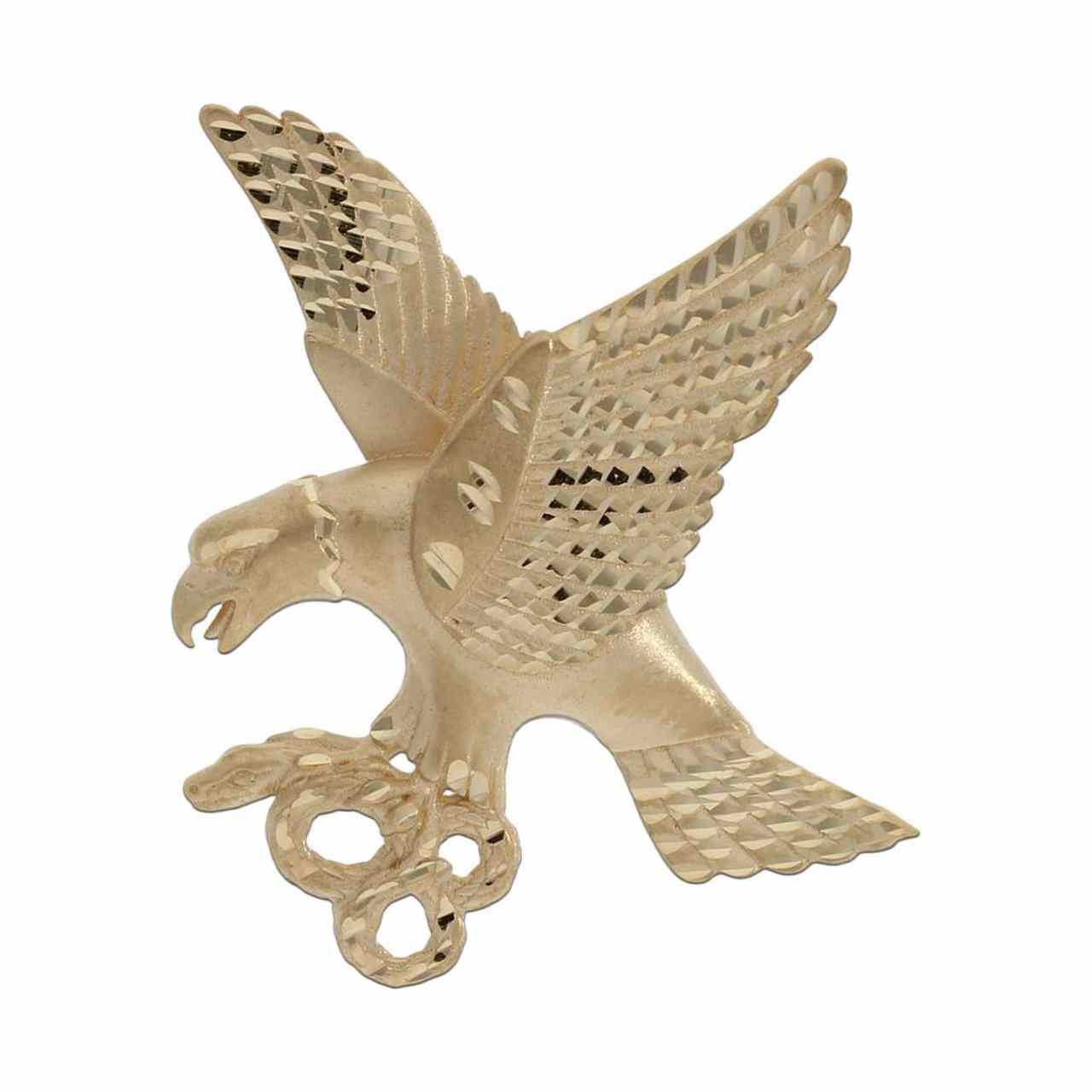 Colgante Aguila de Oro de 21 mm » Joyería Relojería Paraíso