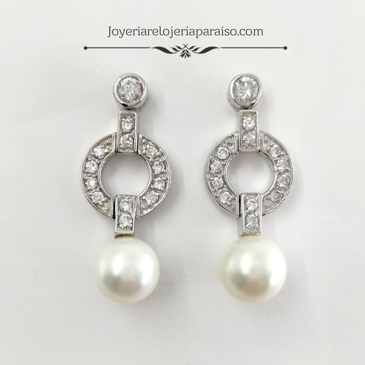 Pendientes para Novia o con Perlas Shell » Joyería Paraíso